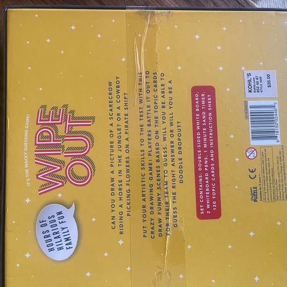 Drawing Board Game Wipe Out - Picture 3 of 3